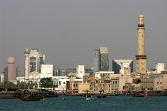 Dubai 04 01 Dubai Creek With Bur Dubai and Deira